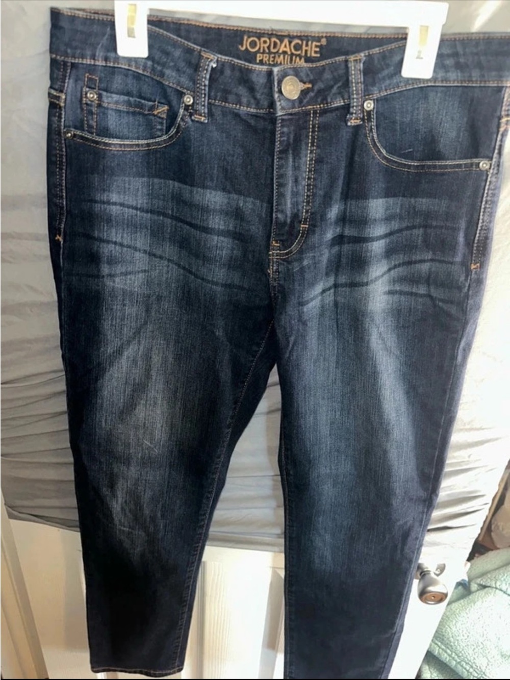 Jordache Slim Fit Dark Indigo Men's Jeans